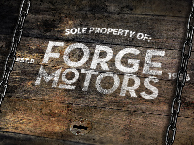 Forge Motors - Auto Garage Identity