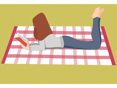 Poster Emma Dribble illustration picknick