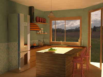 Kitchen interior design