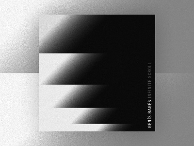 Infinite Scroll - Genís Bagés abstract abstract art cover design design gradient graphic design music album music art