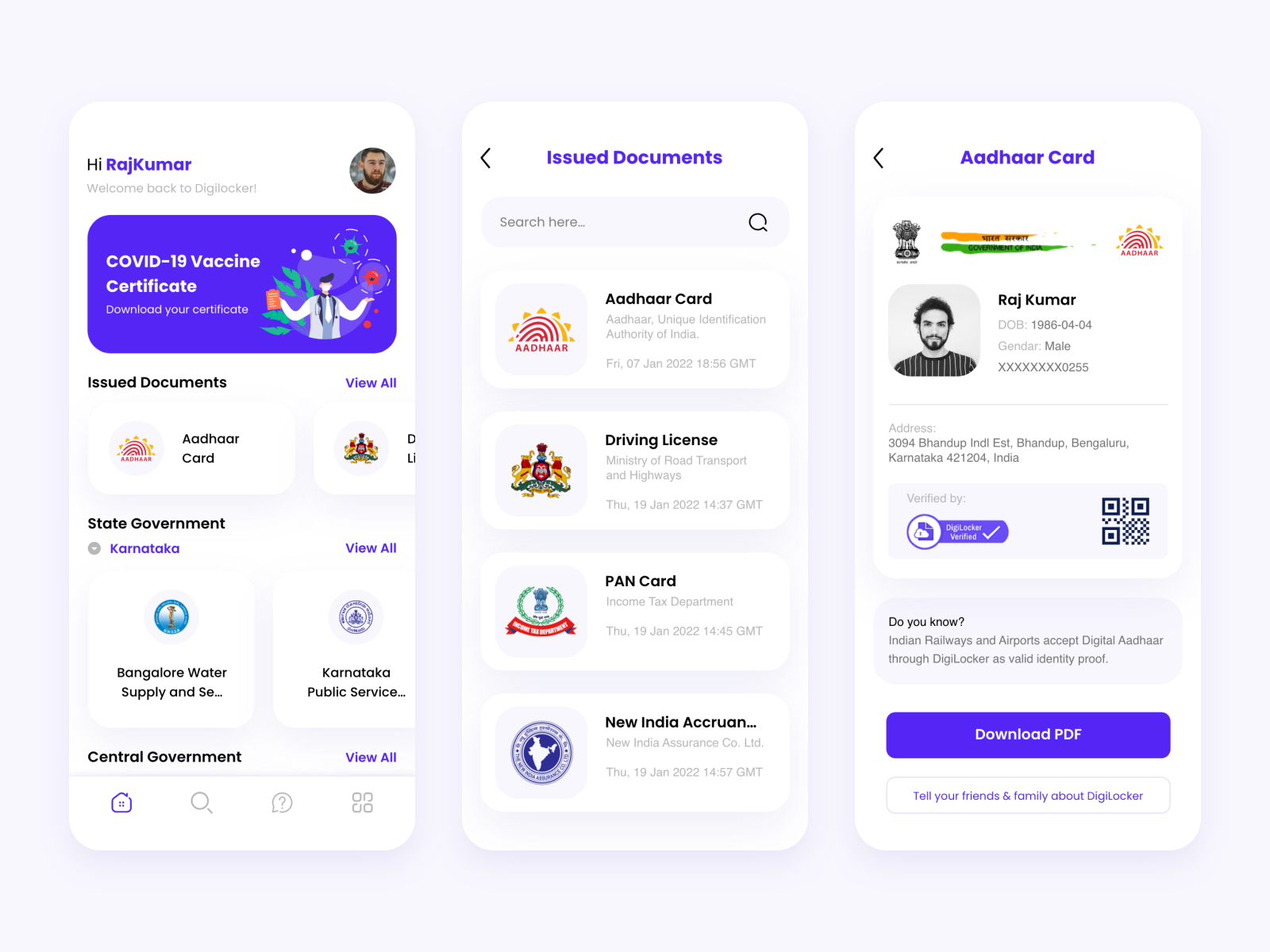 digilocker-app-redesign-by-dhanush-kumar-v-on-dribbble