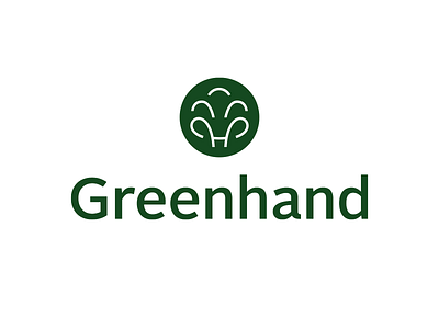 Greenhand - Environmental Organization Logo design