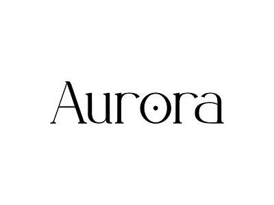 Aurora - Cosmetics logo design