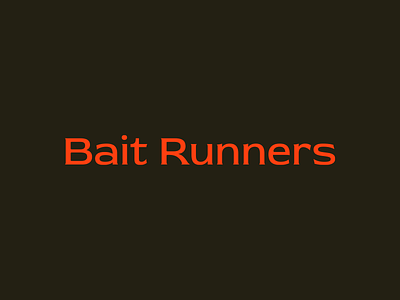 Bait Runners - Fishing club logo design