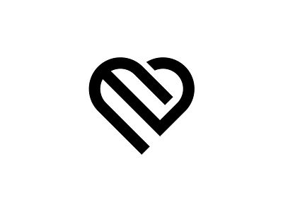 ED Heart - Logo design 2018 brand brand identity branding clean ed ed heart ed logo heart heart and letters logo heart logo design identity logo love logo minimal monogram