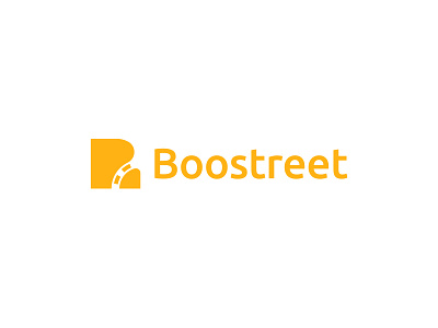 Boostreet - Driving App Logo design app app logo design b symbol brand brand identity car app design driving driving app driving app logo identity logo logo design minimal