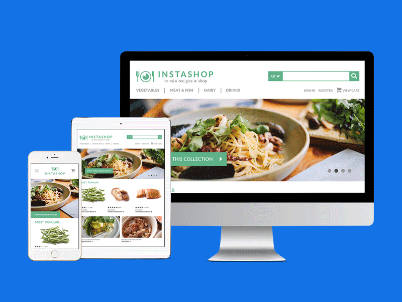 Prototype for Ecommerce Web App by Saori Tahara on Dribbble
