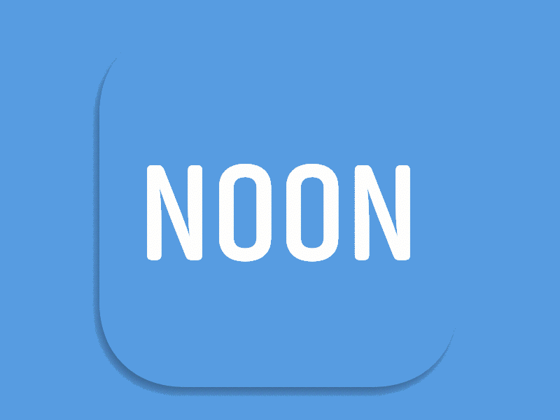 Noonicon icon ios principle prototyping sketch ui ux