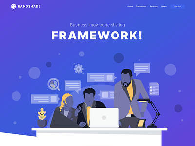 Handshake Homepage