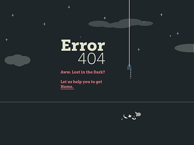 DailyUI Challenge #008 – 404 Page 008 404 404page dailyui