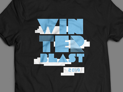 Winter Blast T-shirt church church design retreat student ministry t shirt winter