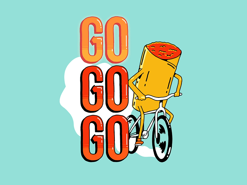 Go burrito! by Juliana Custódio on Dribbble