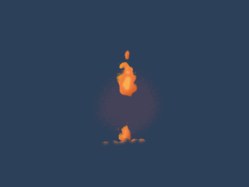Fire 2d fire frame by frame photoshop traditional animation
