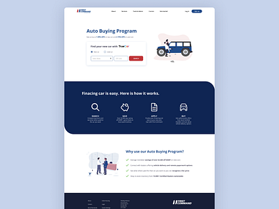 Landing page dailyui design first command landing page landingpage ui uxui