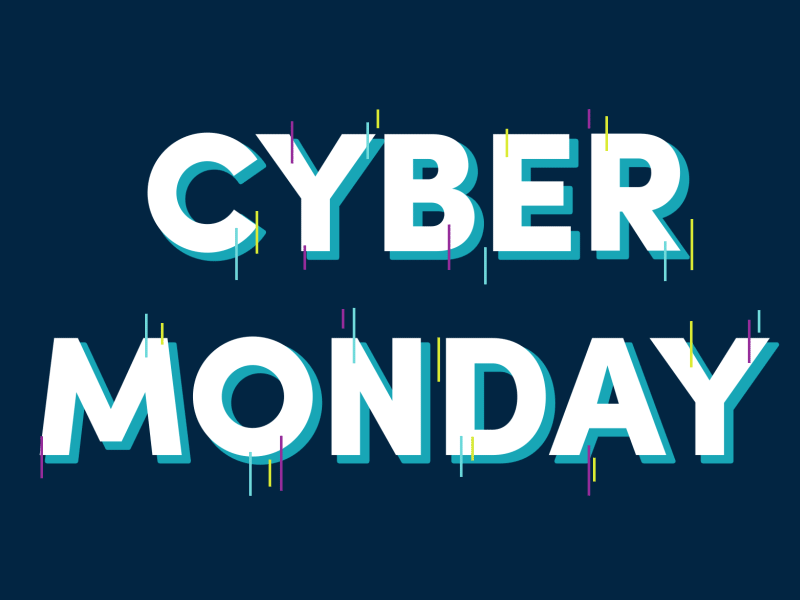Motion Treatment - Cyber Monday - Wayfair 2d animation campaign commercial cyber monday graphics lockup loop motion typography wayfair