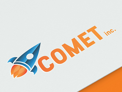 Rocket Ship Logo dailylogochallenge logo design rocket ship logo