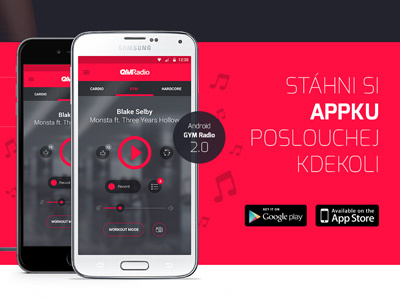 New GYM Radio web android app gym radio ios web