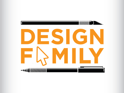 You never design alone... community conceptual empowering family gotham illustration inspiration design logo a day mentors pen refelction simple teamwork typography vector vivid