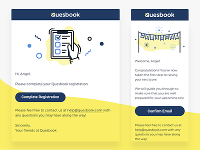 Quesbook Emails