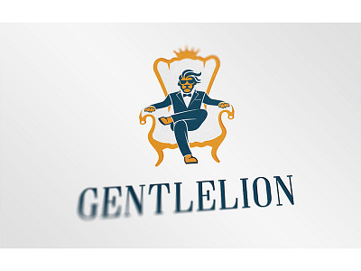 Gentlelion chair gentle lion gentleman lion lion man