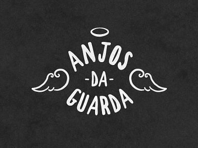 Guardian Angels brand branding design illustration logo typography vector visual identity