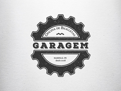 Garagem brand branding design illustration logo typography vector visual identity