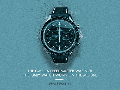 002/100: Omega Speedmaster 100 day project omega space speedmaster