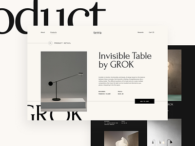eCommerce Website | Product Detail dark design ecommerce website light ui uiux ux visual design web website