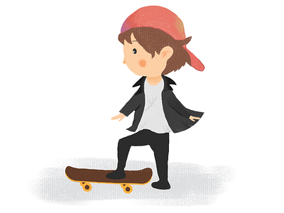 The Skateboard Kid