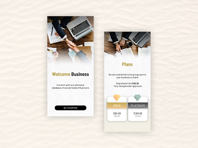 Business App Mockup