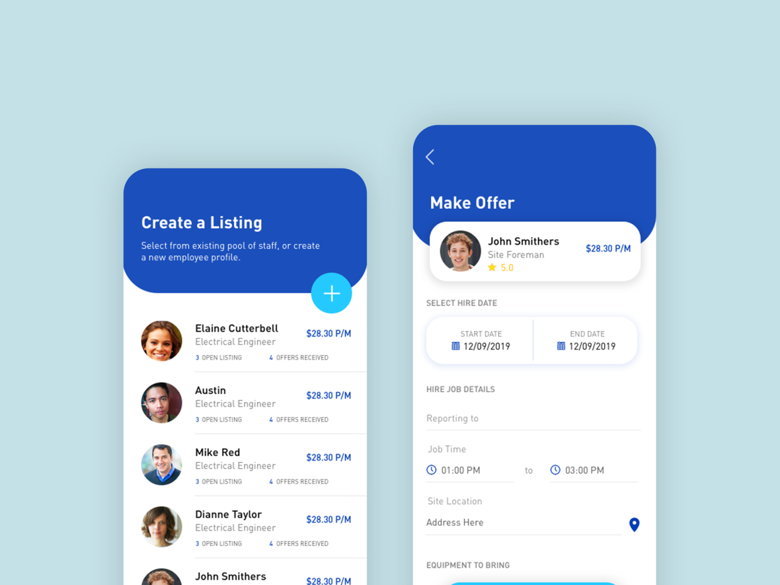 Work List Ui By Angelia On Dribbble