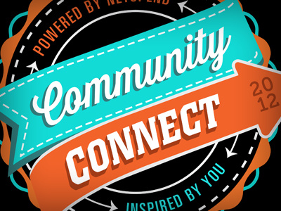 Community Connect Event Badge badge charity logo
