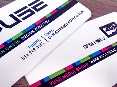 Vuse Biz Card business card card print