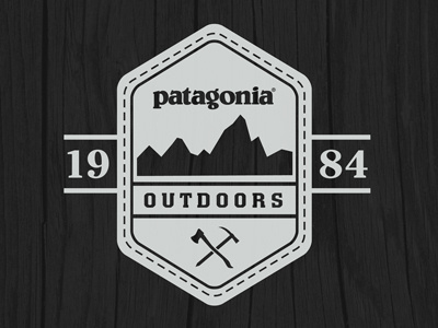 Patagonia Badge badge climbing mountain patagonia
