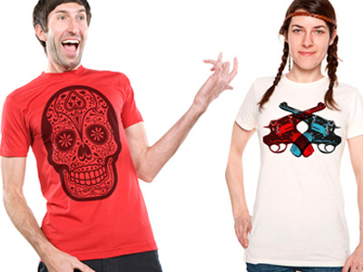 Shirts calavera gun skull