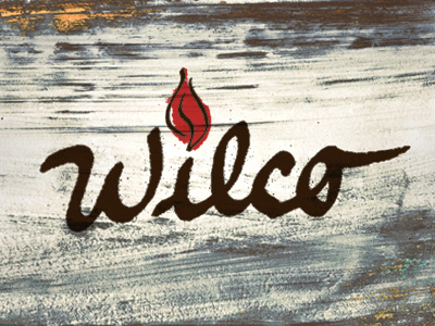 Wilco band hand drawn match music type wilco