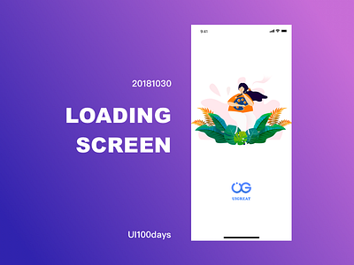 Loading screen by Hadara on Dribbble