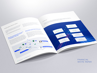 FInancial Whitepaper branding design press whitepaper