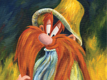 If Renoir had painted Yosemite Sam...