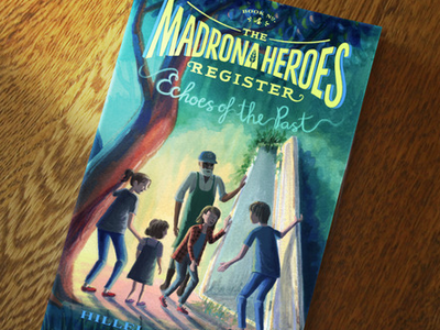 The Madrona Heroes Register book cover childrens book illustration young adult