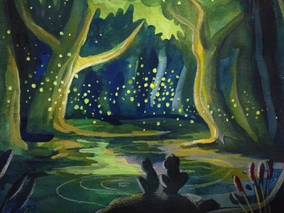 Princess & The Frog dontbreakthechain illustration sketch watercolor