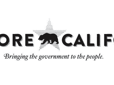 Restore California: bear & star