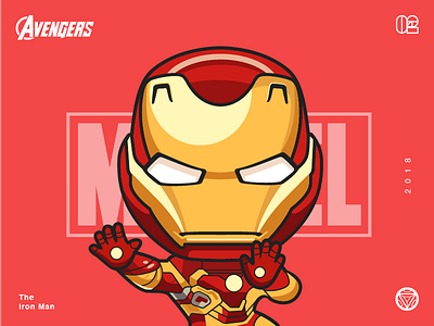 The Avengers-Iron man-illustrations avenger color hero illustrations ironman super yellow