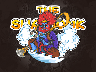 The Sha Monk-illustrations color hero illustrations journey to the west man super the sha monk