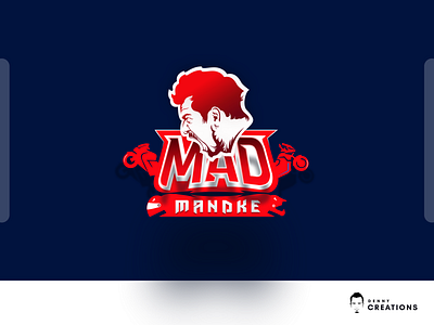 10 Logo Mad Mandke anger art bikes face illustration logo red