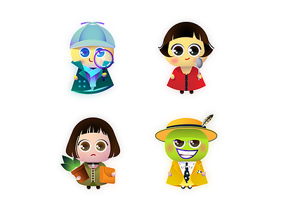 characters character emoji illustration vector