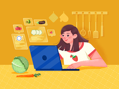 Food And Recipe Illustration