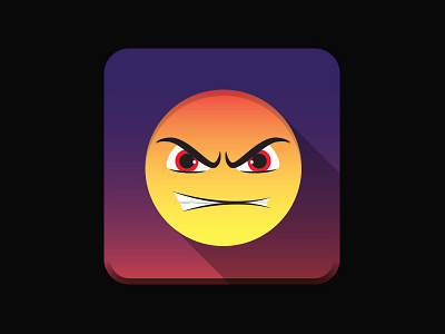 App Icon 005 angry app dailyui face icon mad