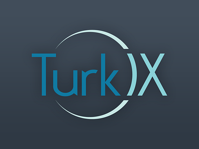 TurkIX Logo brand brand identity connection crescent crescent moon design exchange internet ix logo moon telecommunication