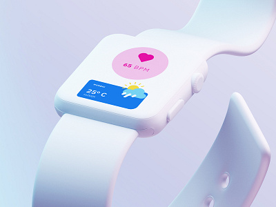 Widgets conceptualization for Jio heartrate interactiondesign jio pulserate smartwatch smartwatchui ui uidesign uidesigner uxd uxdesign weather widgets
